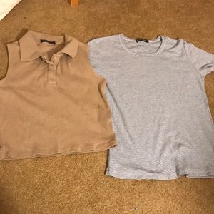 Lot of 3 brandy Melville tops/ skirt one size woman’s Small